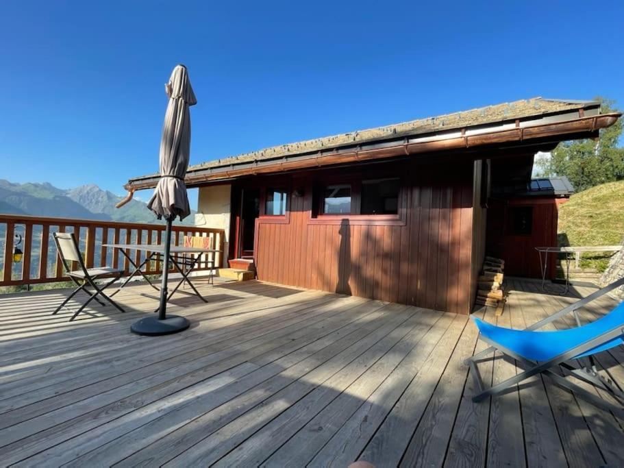 Chalet La Plagne Montalbert Pied Des Pistes Exterior photo