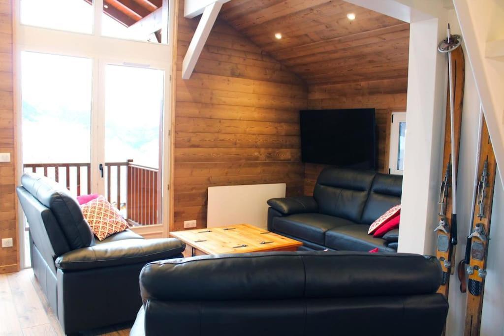 Chalet La Plagne Montalbert Pied Des Pistes Exterior photo