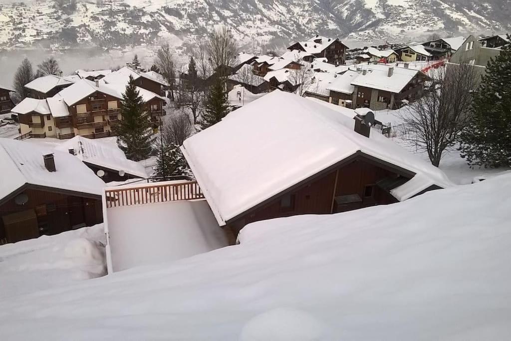 Chalet La Plagne Montalbert Pied Des Pistes Exterior photo