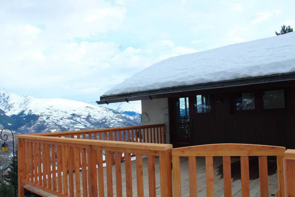 Chalet La Plagne Montalbert Pied Des Pistes Exterior photo