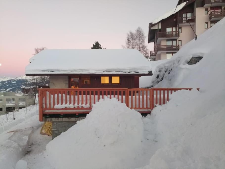Chalet La Plagne Montalbert Pied Des Pistes Exterior photo