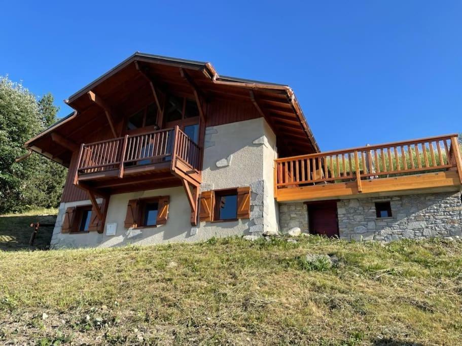 Chalet La Plagne Montalbert Pied Des Pistes Exterior photo