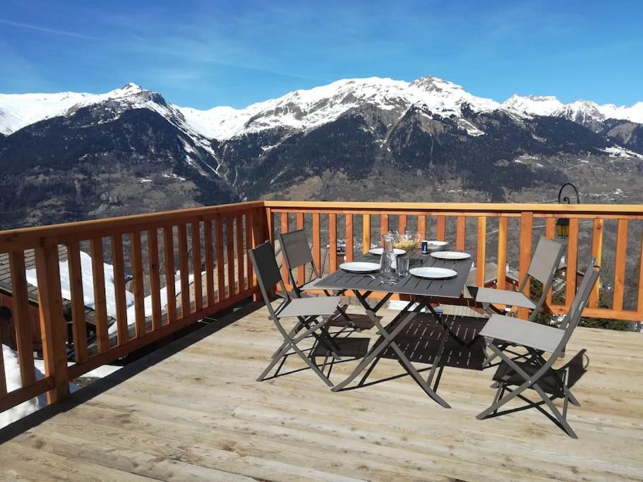 Chalet La Plagne Montalbert Pied Des Pistes Exterior photo